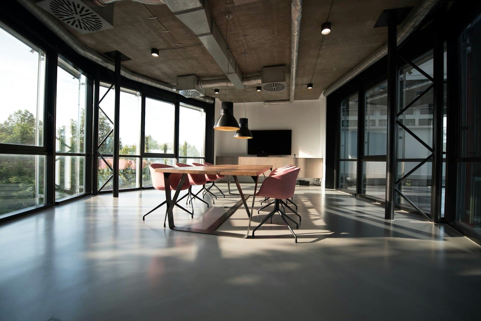 Commercial office fit-out interior