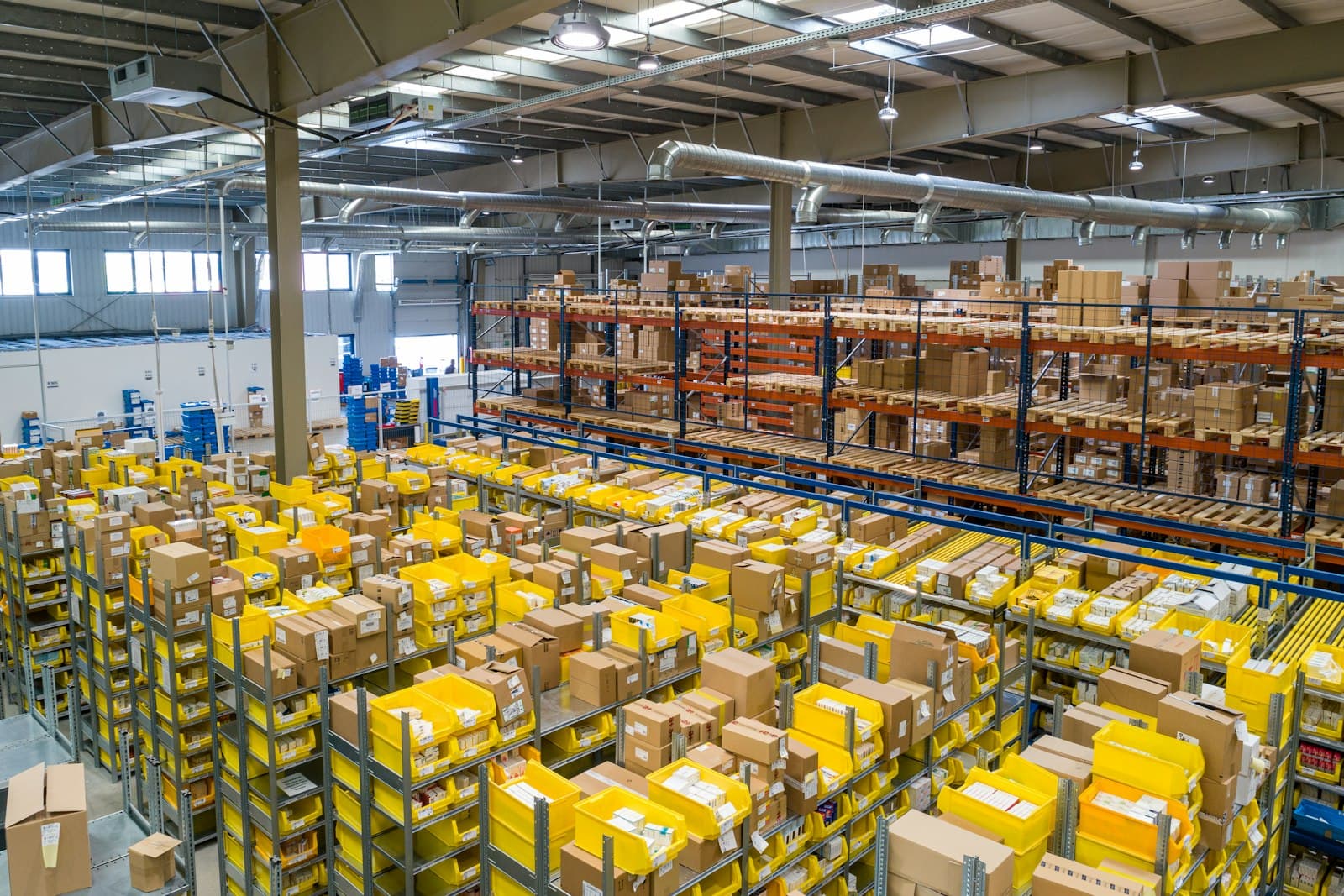 Large commercial interior requiring coordinated construction packages